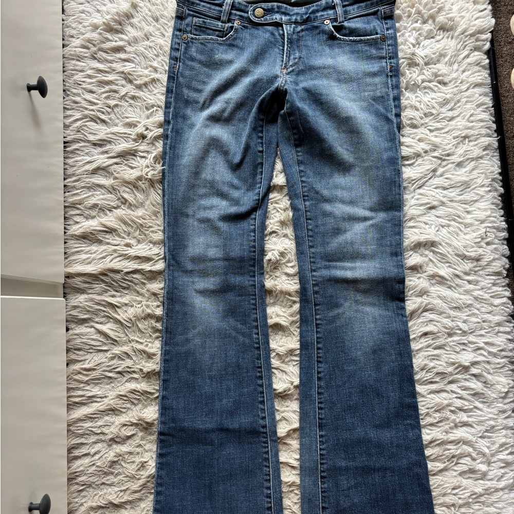 Citizens Of Humanity Blue Boot Cut Jeans